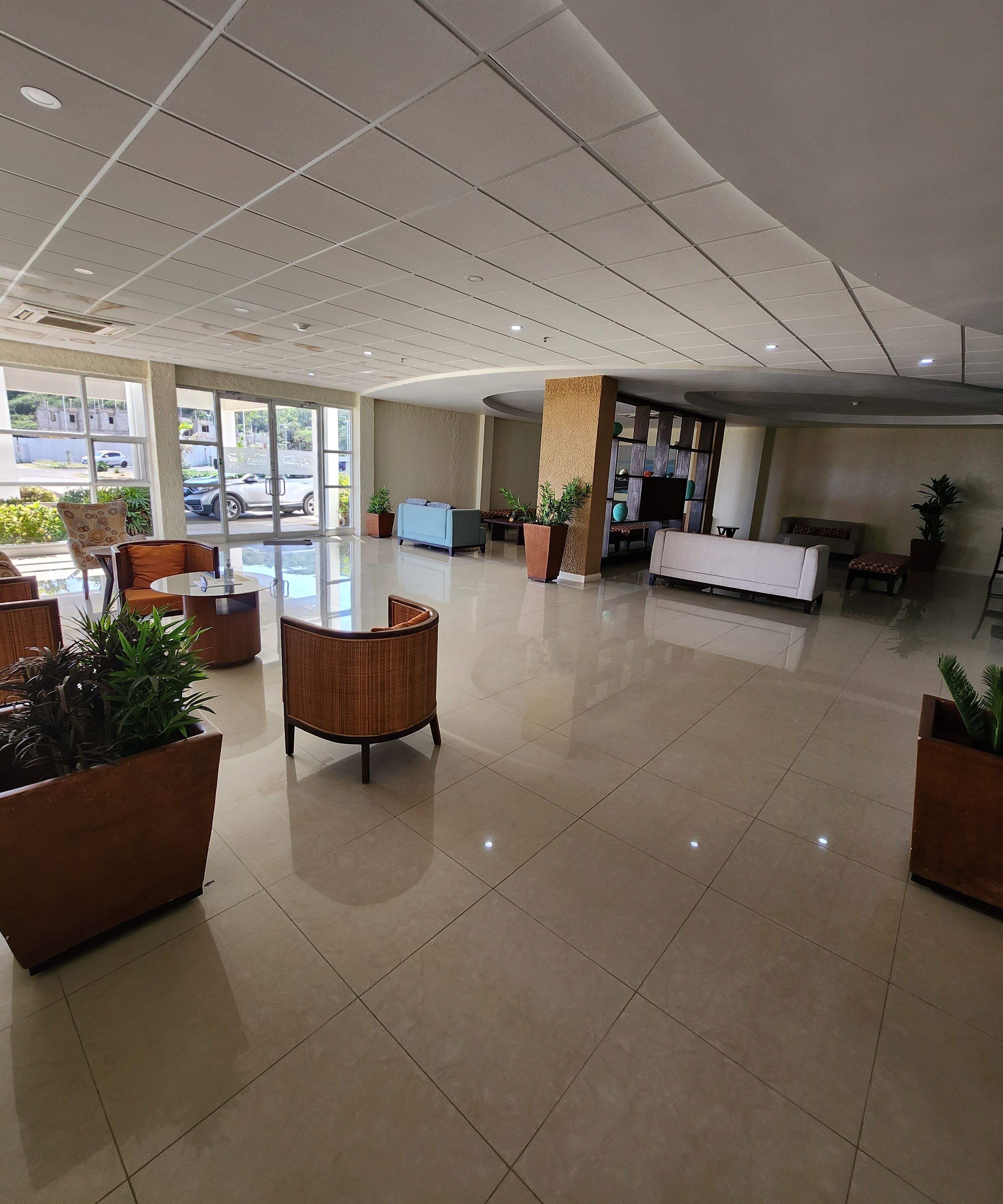 Khu tiếp khách ở sảnh