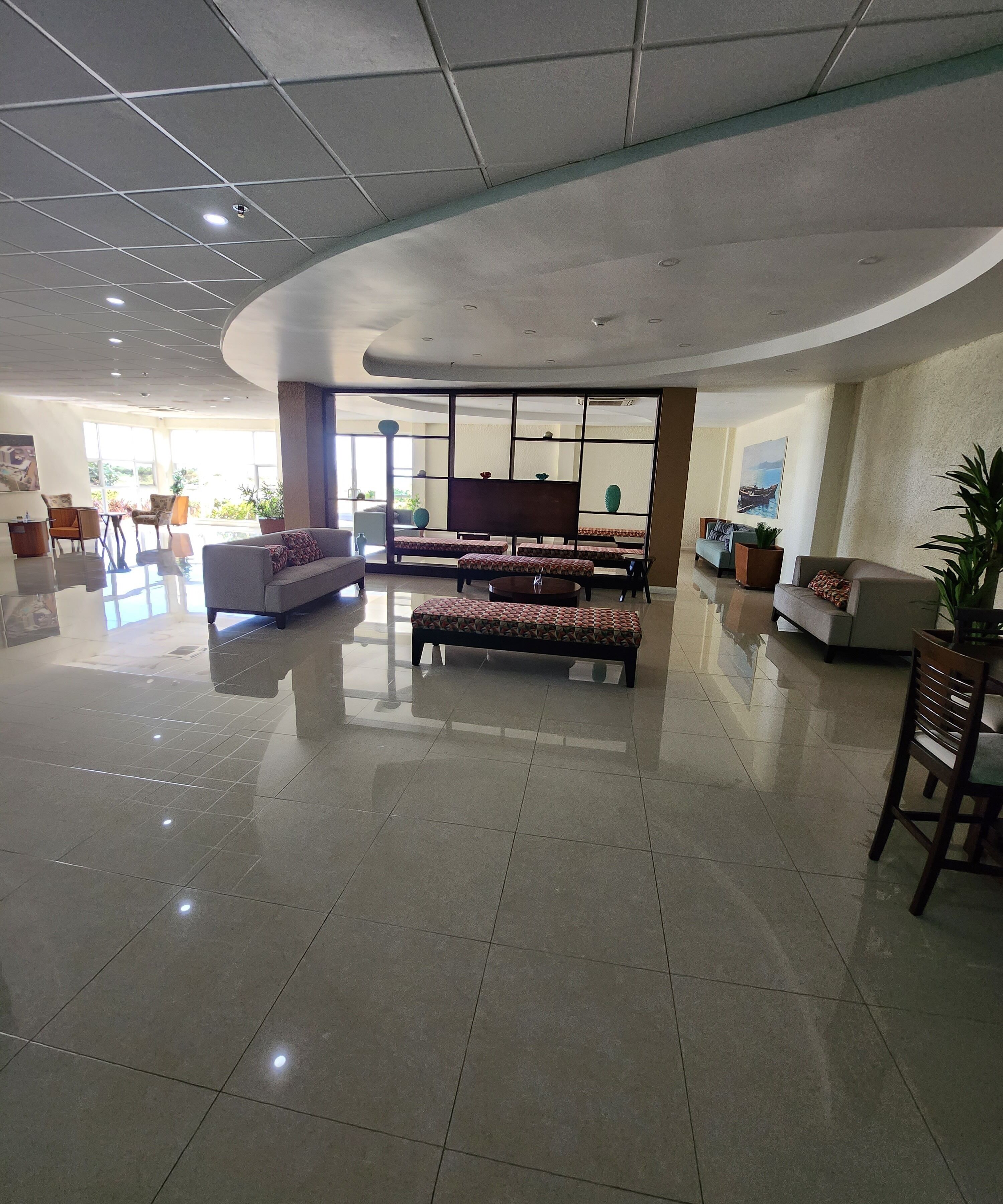 Khu tiếp khách ở sảnh