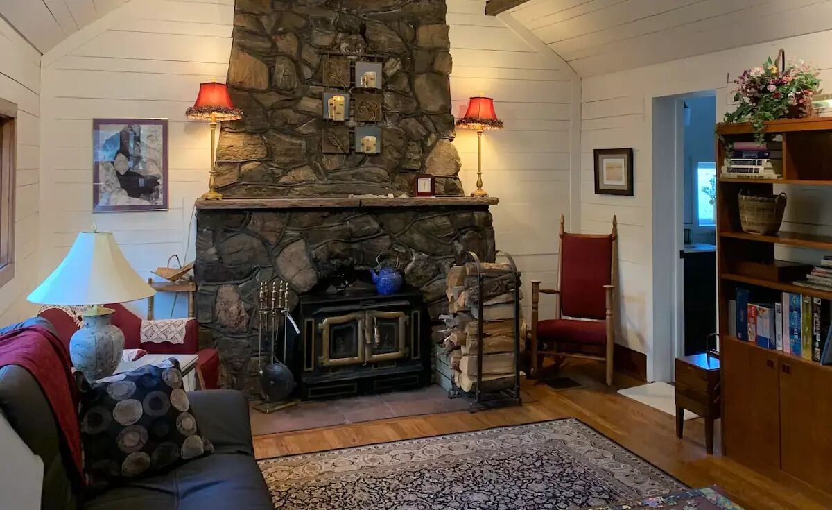 History and Romance abound in this restored home & cabin in cozy Evergreen