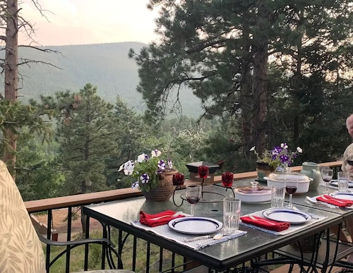 History and Romance abound in this restored home & cabin in cozy Evergreen