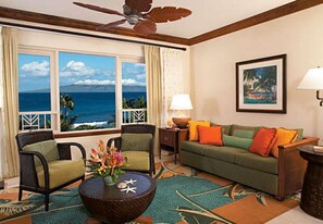 Smart TV, DVD player - OCEAN FRONT NEWEST UNITs FULL KITCHEN, Napili/Lahaina villas, 2 Bedroom Sleeps 8 (Lahaina)