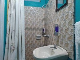 Ducha, toallas