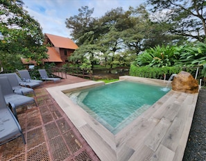 Outdoor pool - Geodesic Dome 01, Jacuzzi with Hydromassage, 20 min from La Fortuna (Provincia de Alajuela)