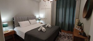 Appartamento | 1 camera, ferro/asse da stiro, Wi-Fi gratuito, lenzuola