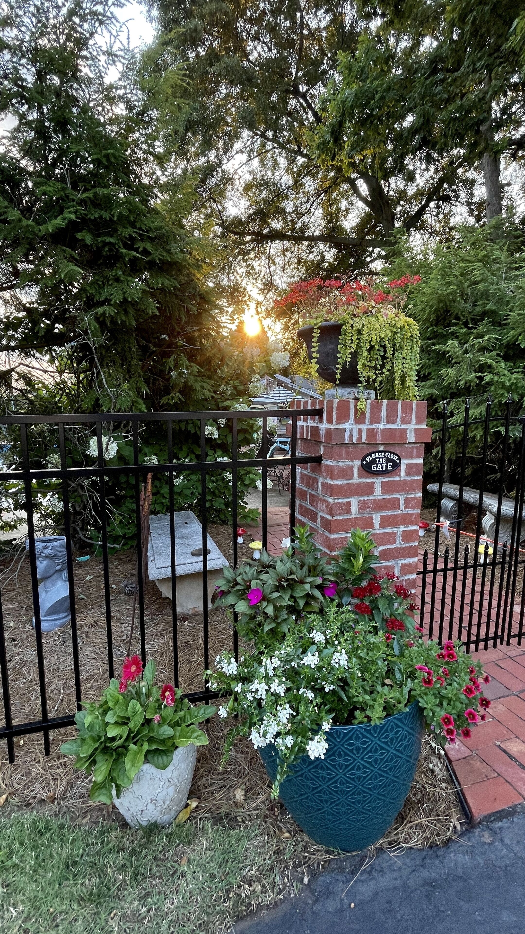 Enceinte de l’hébergement