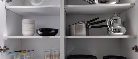 Fridge, oven, dishwasher