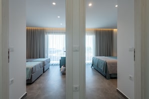 2 bedrooms, soundproofing, iron/ironing board, free WiFi