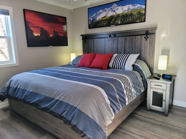 1 sovrum, strykjärn/strykbräda, gratis wi-fi och sängkläder