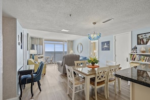 TV, DVD player, books, video library