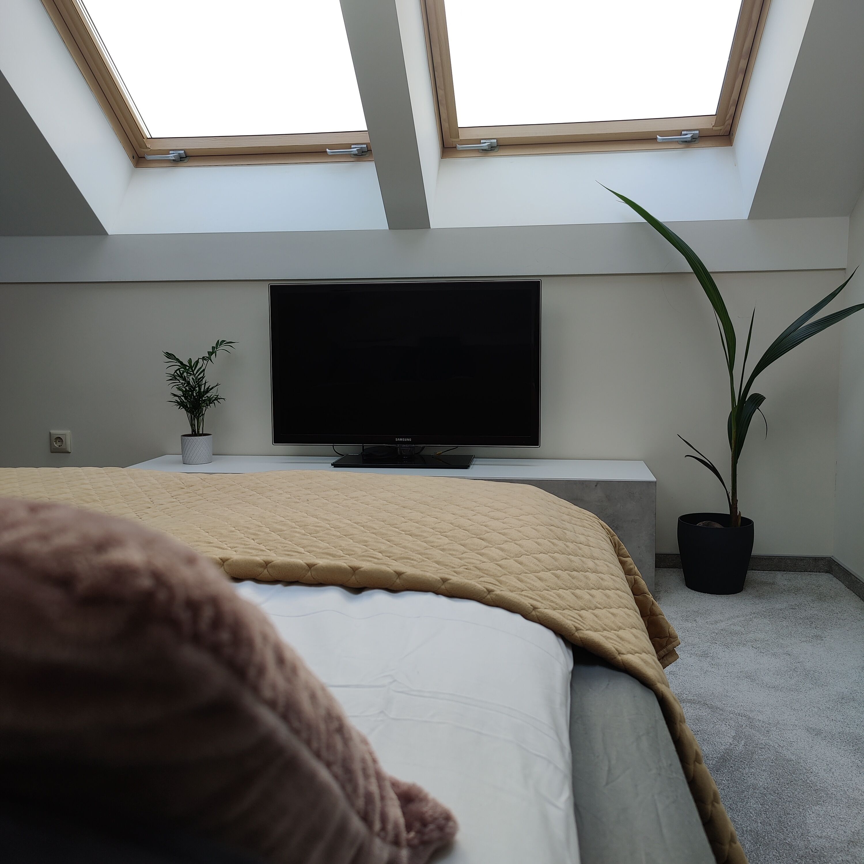 1 室のベッドルーム、デスク、WiFi (無料)、ベッドシーツ