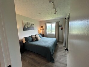 2 chambres, bureau, fer et planche à repasser, accès au Wi-Fi (inclus)