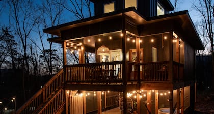 On 10 acres of scenic retreat