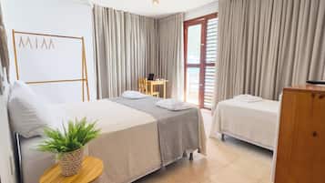 Superior Triple Room, Housekeeping, Beach View | Minibar, free WiFi