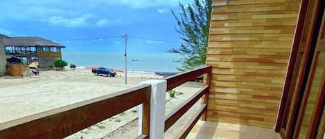 Comfort tweepersoonskamer, 1 tweepersoonsbed, magnetron, uitzicht op strand | Gratis wifi