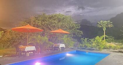 Farm Between Mountains