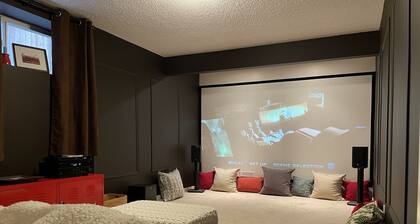 Fully furnished elegant suburban house with desirable amenities and location.