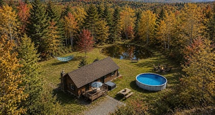 Luxe Catskills Mountain Retreat with Private Pool, Hot Tub, Fire Pit, and Pond