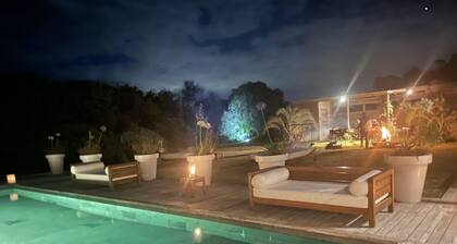 Luxury modern 5,000 sq ft home on 30 acre estate with ocean views.