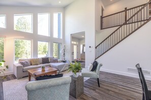 TV connectée, cheminée