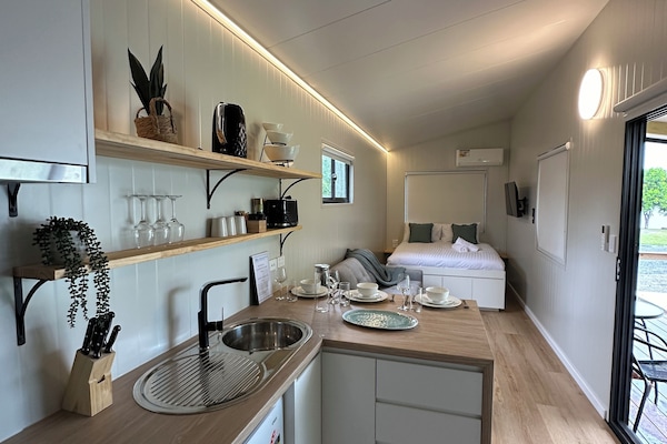 Deluxe Studio | Private kitchenette | Full-size fridge, microwave, stovetop, dishwasher