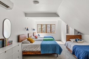 4 habitaciones, cuna de viaje, wifi y ropa de cama 