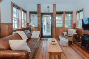 TV connectée, cheminée