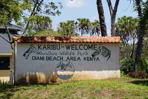 Overnattingsstedets uteområder