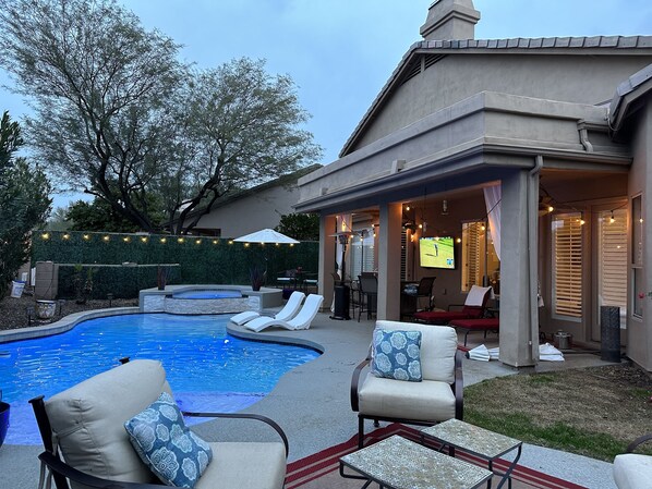 Outdoor pool, a heated pool - Perfectly Located North Phoenix Home for Waste Management Open and Super Bowl (Phoenix)