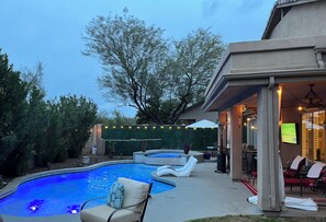 Outdoor pool, a heated pool - Perfectly Located North Phoenix Home for Waste Management Open and Super Bowl (Phoenix)