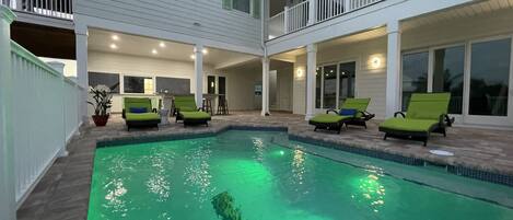 Außenpool, beheizter Pool