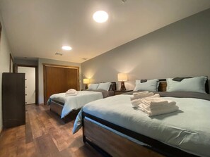 4 chambres, fer et planche Ă repasser, Wi-Fi gratuit, draps fournis