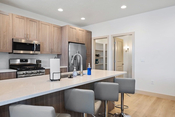 KĂŒhlschrank, Mikrowelle, Ofen, Herdplatte