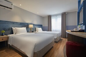 Deluxe-Doppel- oder -Zweibettzimmer