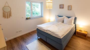 2 chambres, lit parapluie, Wi-Fi gratuit, draps fournis