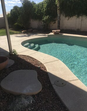 Alberca al aire libre