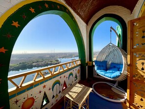 Panoramic Double Room, Balcony, River View | Terrace/patio - Kato Dool Wellness Resort (Aswan)