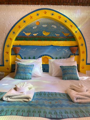 Deluxe Double Room, Balcony, River View | Egyptian cotton sheets, premium bedding, individually decorated - Kato Dool Wellness Resort (Aswan)