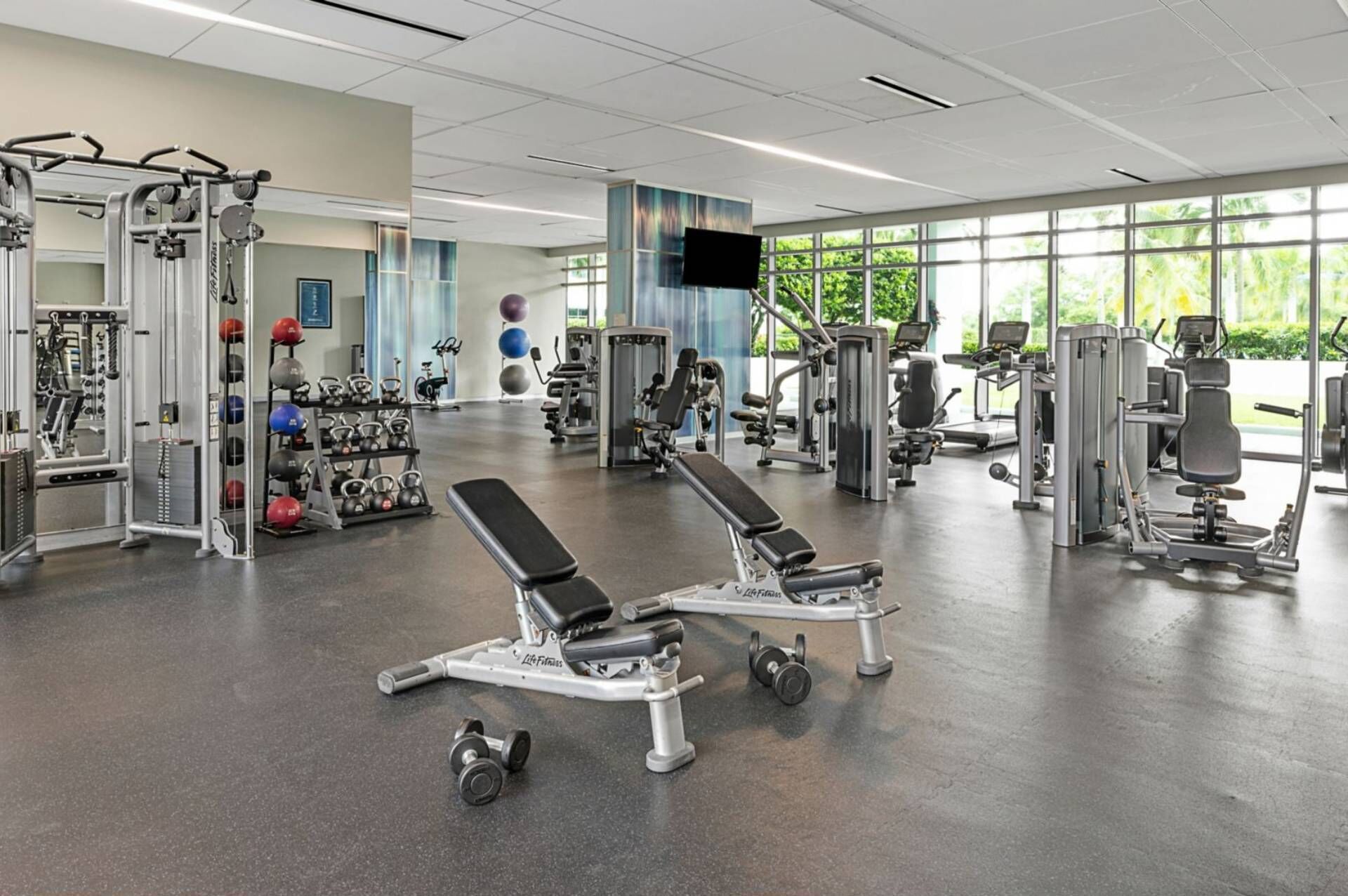 Fitnessbereich