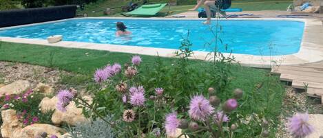 Außenpool, beheizter Pool