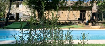 Villa Baptiste 25 minutes from Bordeaux Billiards Sauna Spa Swimming pool Table tennis Table soccer