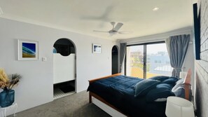 2 bedrooms, iron/ironing board, travel cot, WiFi