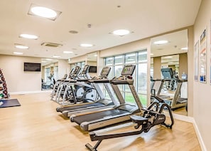 Fitnessbereich