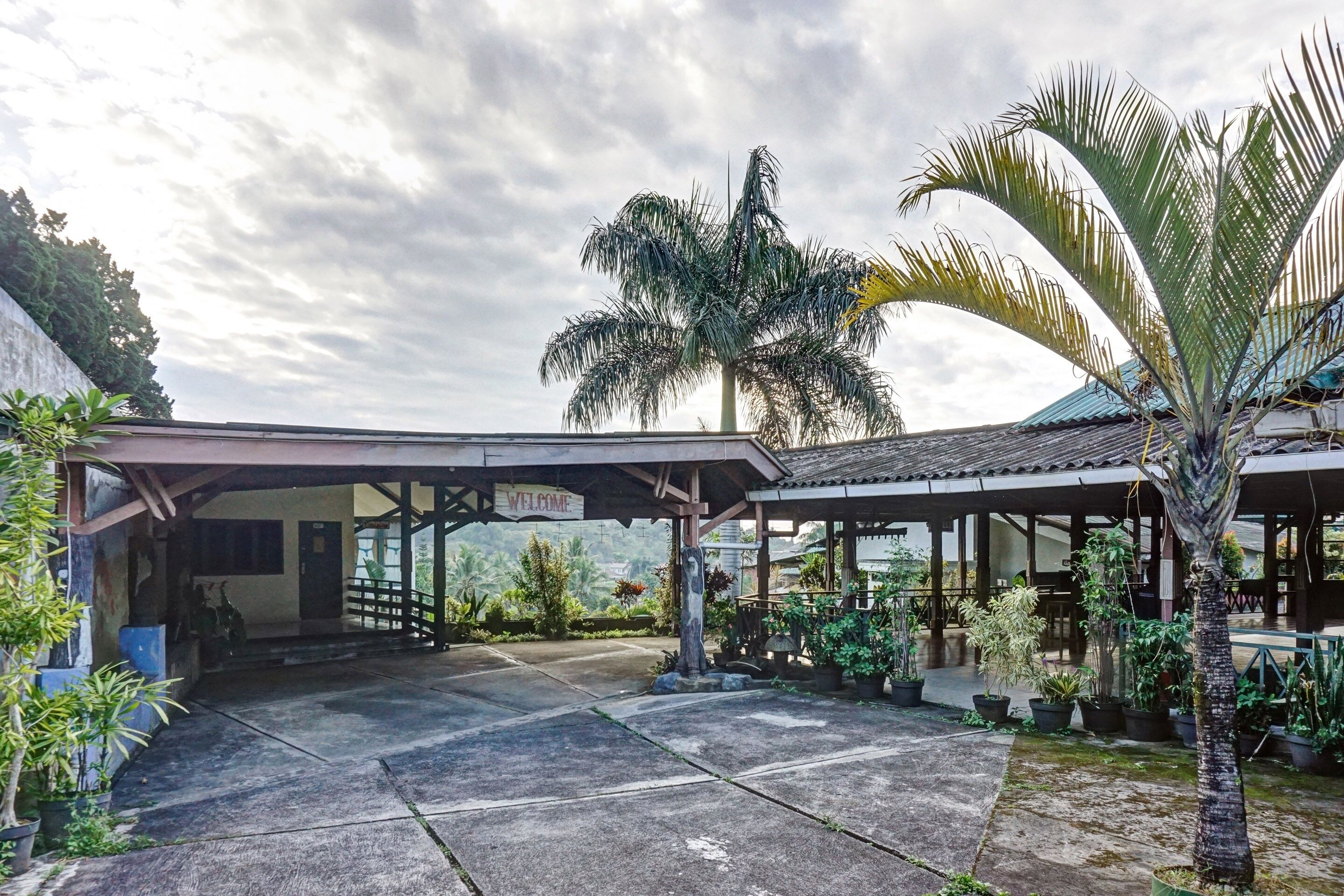 Façade de l’hébergement