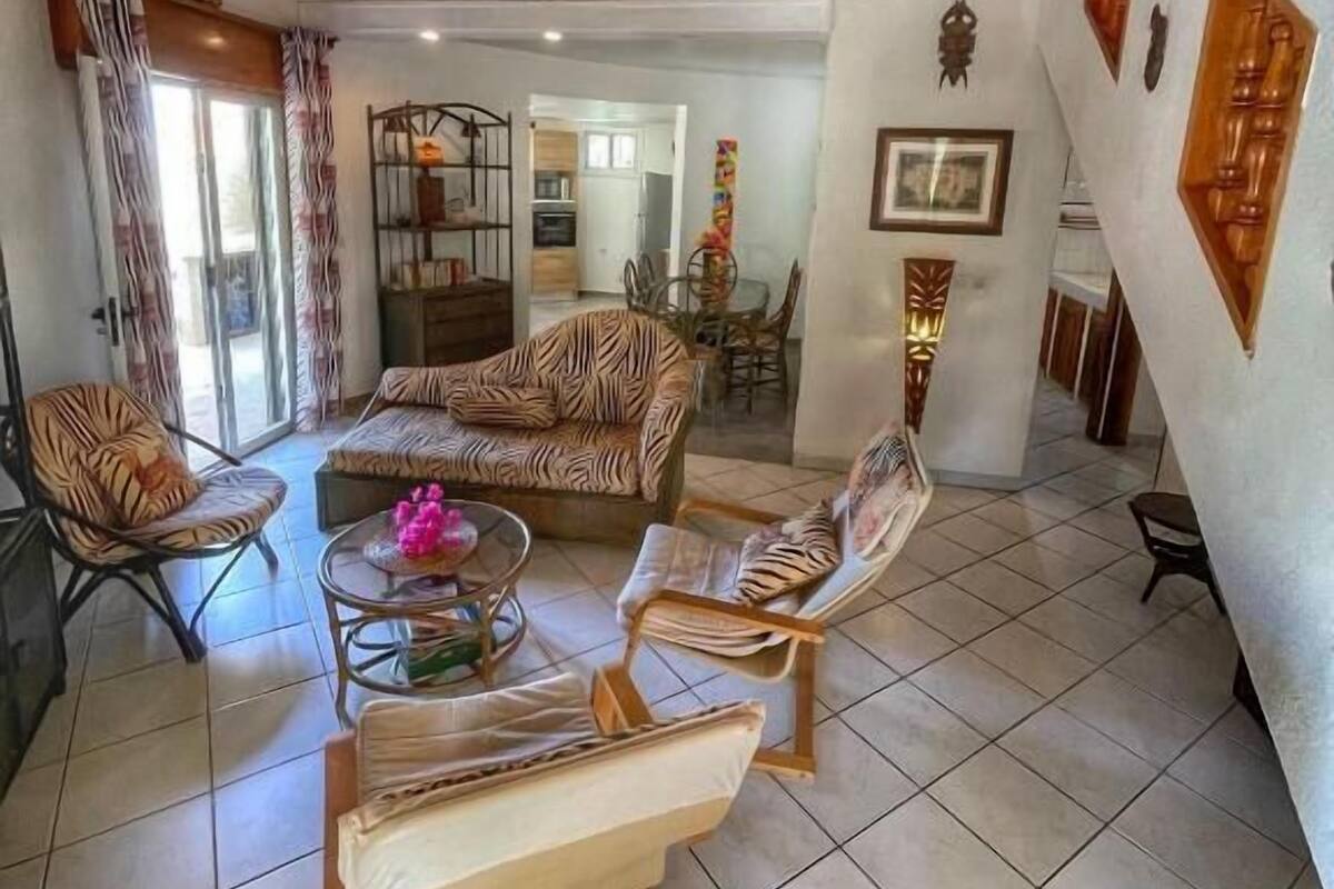 Villa estándar | Área de sala de estar