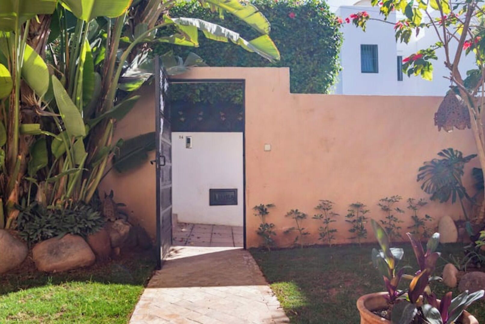 Enceinte de l’hébergement