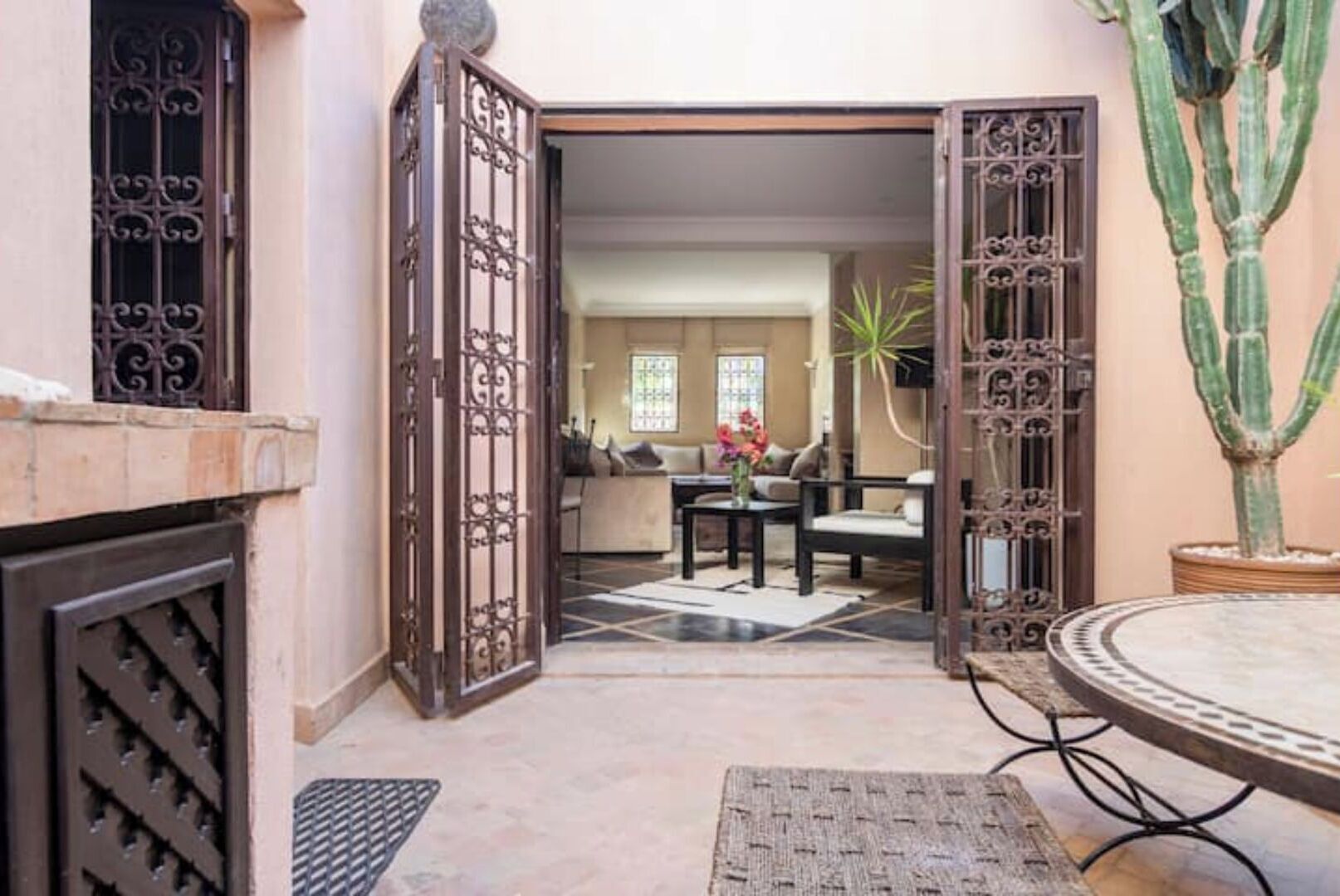 Enceinte de l’hébergement