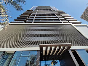 숙박 시설 입구