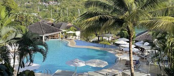 2 bedroom luxury apartment in the Zoetry Marigot Bay Resort with amazing views