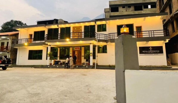 Fassade der Unterkunft