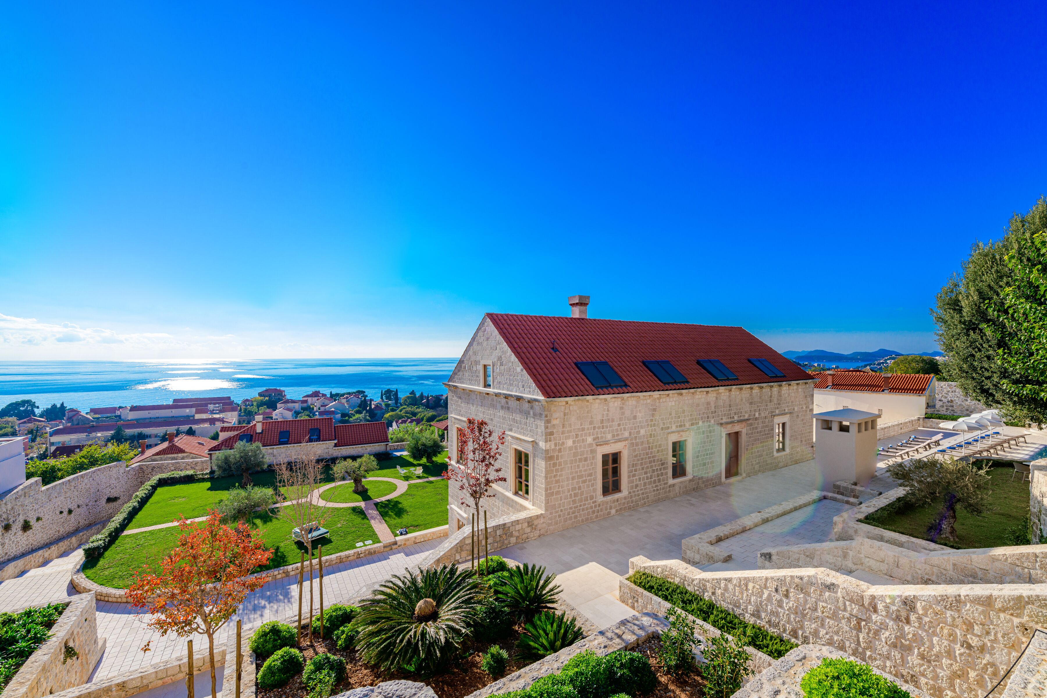 Majoituspaikan julkisivu